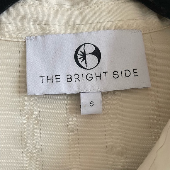 The Bright Side by Rocky Barnes Western Boyfriend Shirt - Cloud - Picture 5 of 10